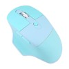 Lomiluskr Ergonomic 2.4G & Bluetooth Dual Mode Wireless Mouse with