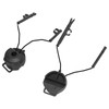 2PCS Headset Helmet Adapter Nylon Helmet Arc Rail Suspension Headset