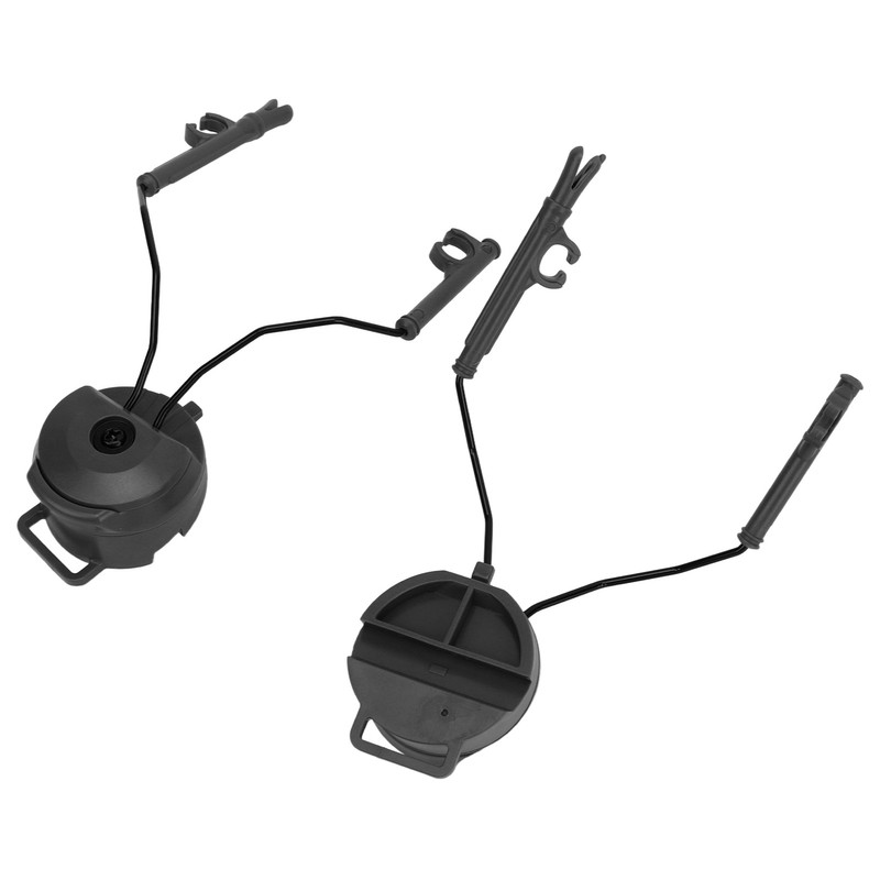 2PCS Headset Helmet Adapter Nylon Helmet Arc Rail Suspension Headset