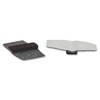 Lorell LLR49319 Wrap Around Floor Savers, Gray (Pack of 16)