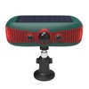 Solar Motion Sensor Alarm Outdoor - 13 Sounds Barking Dog