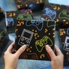 Game Wrapping Paper for Boys Kids Children Family Friends Game