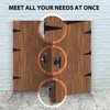 BTEOBFY Double Door Shed Hardware Kit -Includes Window and Door/Window
