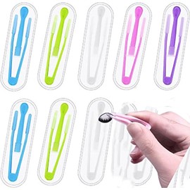 DPWOUM 5PCS Colorful Contact Lens Tool Case Set Remover and Inserter, Contact Applicator with Soft Tip, Suitable for Contact Lens User Practical Tools