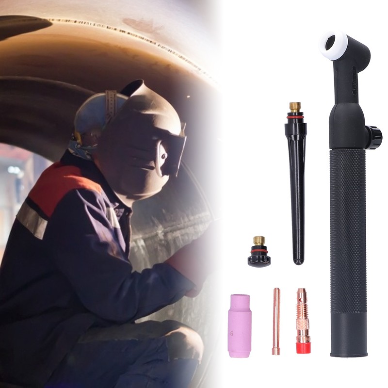 Welding Torch Head Set Wear Resistant Protective Case Adjustable Hardware
