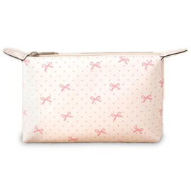 PU Leather Cosmetic Bags for Women, Large Capacity Travel Makeup Bag with Zipper Closure, Waterproof Cosmetic Storage Organizer for Toiletries, Makeup, Brushes