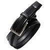 TAVARAT TAV-049R Men's Cow Split Leather Mesh Belt, 1.4 inches