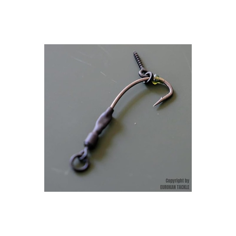 EUROKAN TACKLE 10x Ronnie Rigs Ready Tied – Korda Hooks
