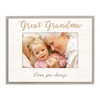 Malden International Designs Mother's Day 4X6 Grandma Laser, White/Beige, One