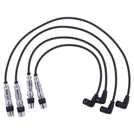 Ignition Cable Set Ignition Cable Ignition Cable Ignition Coil Ignition Cable Set for Touran Golf 5 Plus Golf 6 Beetle Caddy Polo A1 8X A3 8P Altea Ibiza Leon Toledo Fabia Octa-via Rapid Roomster 1.2