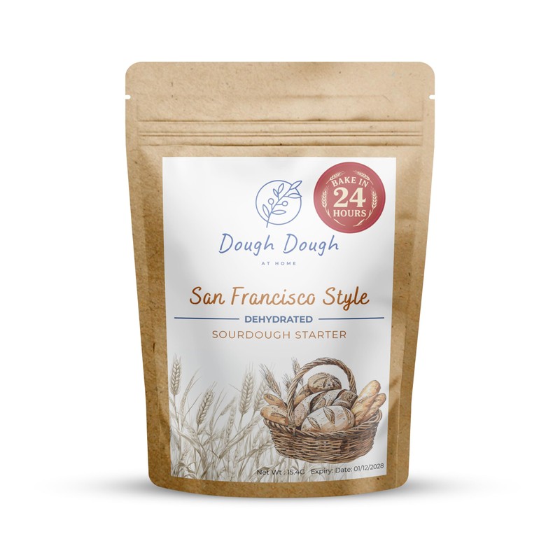 San Francisco Style Dehydrated Sourdough Starter – Activates in Just