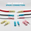 Rebuild Skills 100 pcs Female Blade Spade Connectors .25" (1/4'')