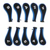 10Pcs Golf Club Head Cover Neoprene Golf Head Cover for