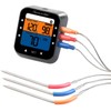 Rosenstein & Söhne Baking Thermometer: Professional BBQ Thermometer with Bluetooth