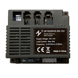 JR1922RXS-3W-12V Kids Powered Ride on car 2.4G Bluetooth Remote Control and Receiver Kit Controller Control Box Accessories for Children Electric Ride On Car Replacement Parts