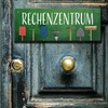Rechenzentrum Metal Sign L in 10.5 x 28 cm with