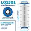 LACQUA Filter Replacement LQ1501 150 SqF for Pentair CC150/CCRP150, Posi