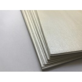 25 White Pearl Square Envelopes 17 x 17 cm with Peel and Seal Premium 100gsm