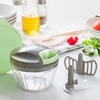InnovaGoods V0103140 Mini Chopper with Spinop Rope, ABS, PP, PS,