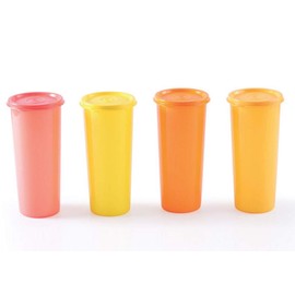 Tupperware 16 oz Tumbler Set of 4 in Tropical Water
