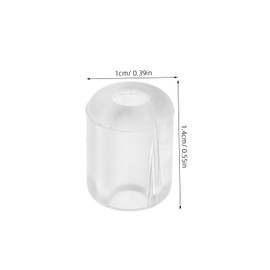 ULTECHNOVO 90PCS Inventory Control Clips for Peg Hooks Stoppers for Metal Plastic Display Hooks Effortless Setup and Enhanced Visibility for Retail Organization