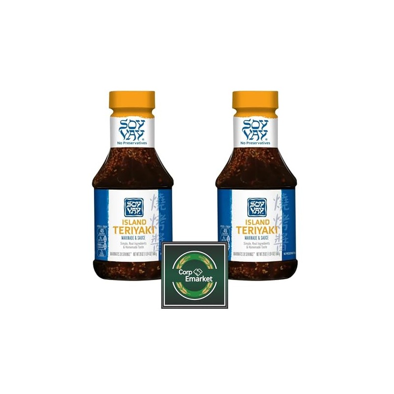 Island Teriyaki Marinade and Sauce Teriyaki Sauce (20 fl oz