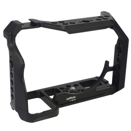 Leftfoto a7s3 a7siii Camera Full Cage for Sony Alpha 7S III / A7S III / A7SIII / A7S3,Extension Mount Microphone Fill Light Bracket Filming Accessories,with Cold Shoe/Wrench