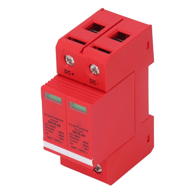 Orange Red Combiner Box Surge Protection Device Distribution Box Voltage