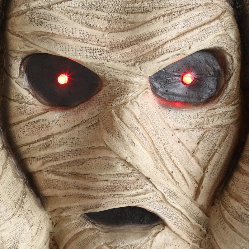 Scary Peeper Mummy with LED Eyes