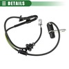 Motoforti ABS Sensor, for Lexus RX300 1999-2003, Plastic, No.8954548020, Black