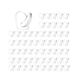 Ganchos Adhesivos Para Pared, 60 Unidades Clavos Adhesivos Para Pared, Ganchos Pared Transparentes 3.5 * 2.4 cm, Ideal Para Organizar Toallas, Llaves, Utensilios De Cocina, Sin Dañar Superficies