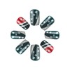 4th of July Press on Nails Short Fake Nails with