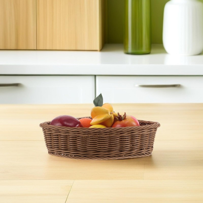 DOITOOL 2pcs Triangular Storage Baskets, Corner Storage Bin Organizer for