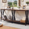 HOMISSUE Sofa Console Table, 70.9" Extra Long Sofa Table with