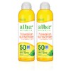 Alba Botanica Protector solar en aerosol para rostro y cuerpo,