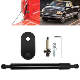 Tailgate Damper, Tailgate Gas Struts Rear Hat Shock Strut Bar Tailgate Lift Supports Suspension Struts Shock Absorber Gas Spring Support Rod for Dodge 1500 2500 3500Pickup