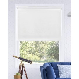 CHICOLOGY Roller Window Shades , Window Blinds , Window Shades for Home , Roller Shades , Window Treatments , Window Blinds Cordless , Door Blinds , Urban White (Light Filtering), 29"W X 72"H
