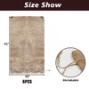 6 Pack 24” × 40” Burlap Winter Plant Cover Bags