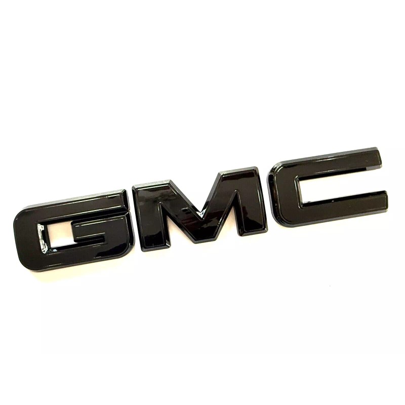 Auto Front Gloss Black OVERLAY Emblem Badge Fit 2023 2024