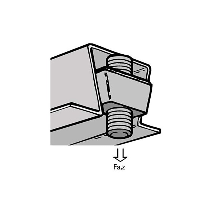 TERF® M12 Heavy Duty Wedge Nut M12 (12mm) Standard Vee