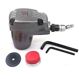 Jitterbug Air Pneumatic Automatic Palm Hammer Handheld Pneumatic Hammer Auto Body 1000 Stroke bpm with Ultra Soft Plastic Hammer Tip for Tire Repair Vehicle Maintenance