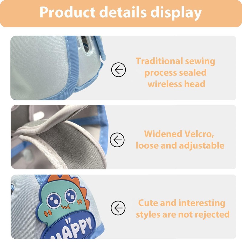 Domayllay Baby Helmet for Crawing Walking,Soft Infant Safety Helmet,Baby Helmet