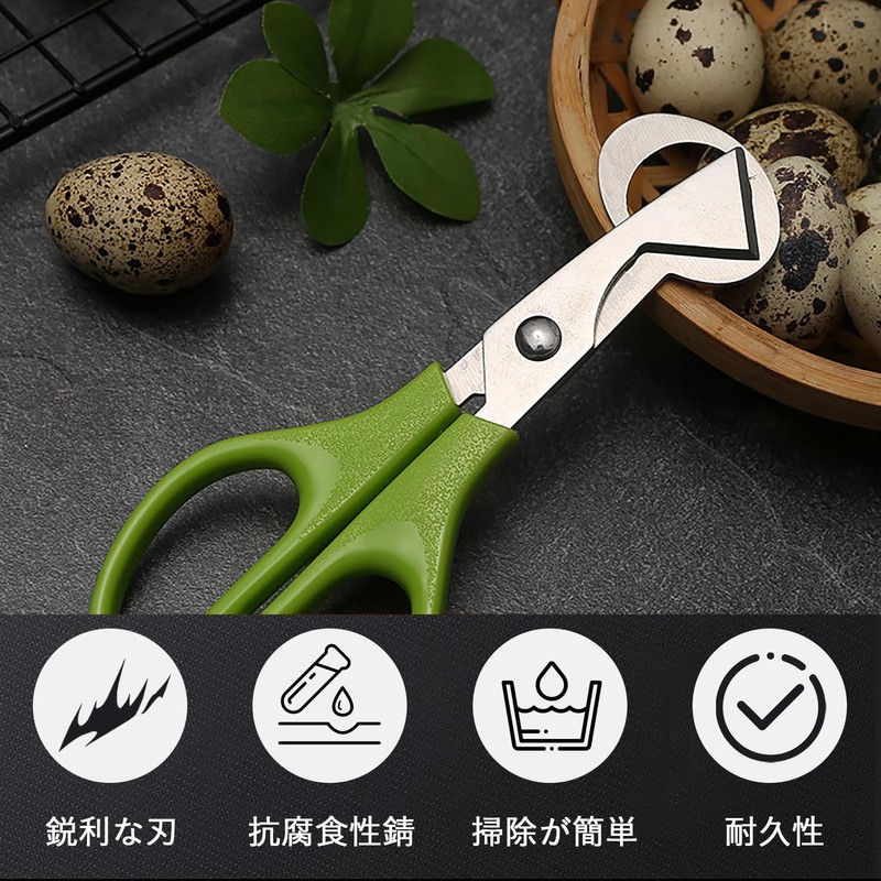 Quail Egg Cutter, Stainless Steel, Quail Egg Scissors, Quail Egg