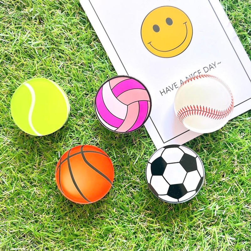 Smartphone Grip, Korean Baseball, Baseball, Baseball, Simple, Cute, Stylish, Smartphone