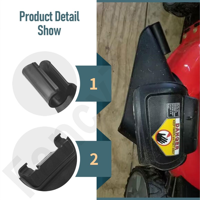 Side Discharge Chute Compatible with S-napper 21" Lawn mower, Fits