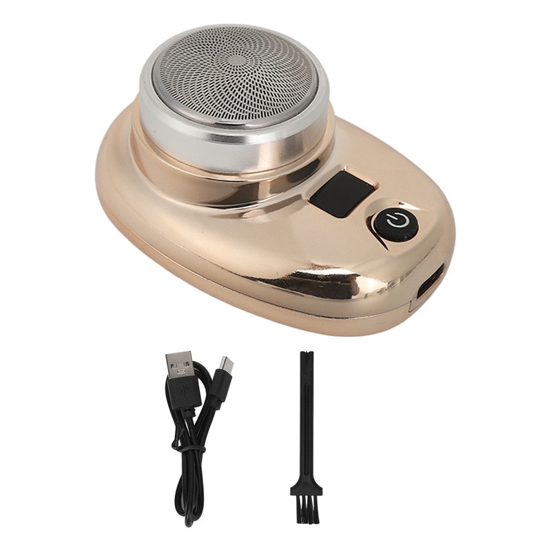 Electric Beard Trimmer Cordless Mini USB Rechargeable LED Display Waterproof