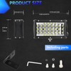 5 Inch LED Work Light 102W 6000K Waterproof Driving Lights