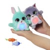 furReal Fuzzalots Kitty and Bunny Color Change Interactive Feeding Toy,