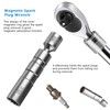 2PCS Spark Plug Socket 16mm and 14mm, Magnetic Universal Spark