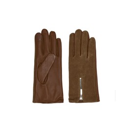 ONLY Women's Onlelinor Leather Gloves Acc Gloves, Cognac